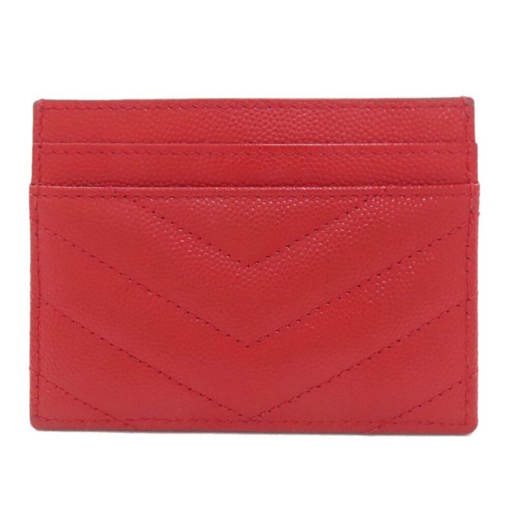 Saint Laurent Cassandra Card Case Leather - Picture 2 of 15